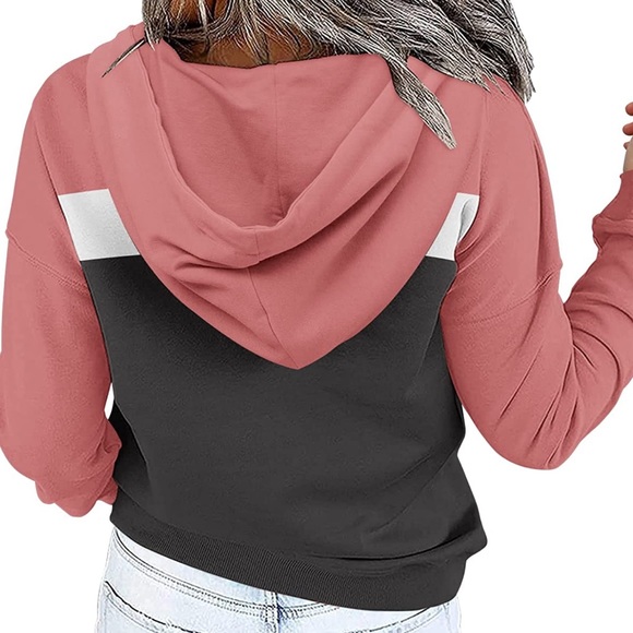 NWOT. Women’s long sleeve pullover hoodie. Large - Picture 2 of 2